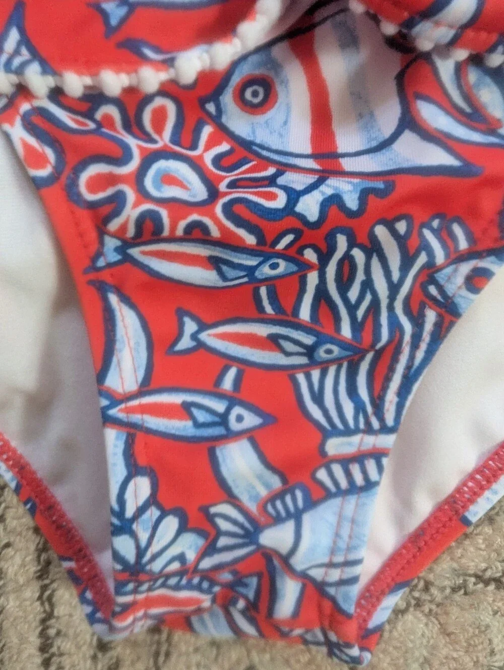 Janie + Jack Fish Bikini - Size 10 Kids - Excellent Condition
